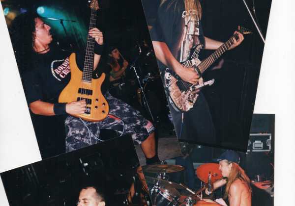  Cobertura de shows no início da carreira como fotógrafo.